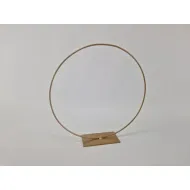 Frame bracelet sur socle 30cm or