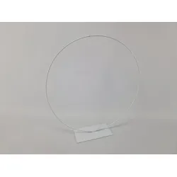 Frame bracelet sur socle 40cm blanc