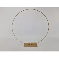 Frame bracelet sur socle 50cm or