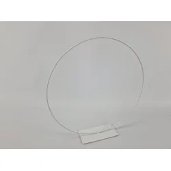 Frame bracelet sur socle 50cm blanc