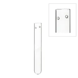 Pipette en verre (tube) 1.5x15cm avec trous 12pcs