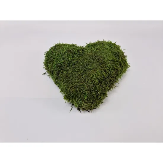 Hart geconserveerd groen mos 30cm