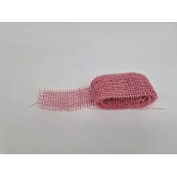 Jute 5cm x +/-5m rose