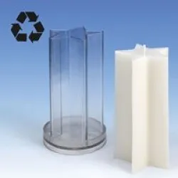 Moule a bougie étoile 102x180mm