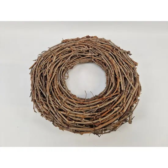 Couronne de pampre naturel 50cm