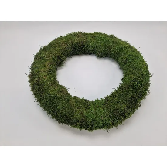 Krans geconserveerd groen mos 50cm