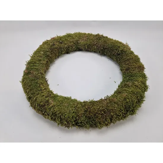 Krans groen mos naturel 50cm