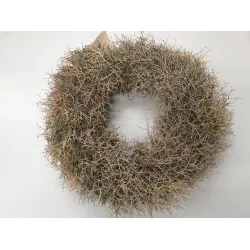 Wreath iron bush natural 60cm