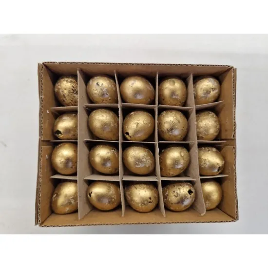 Quail eggs goldwash 60pcs