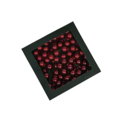 Boule de noel 20mm arctic dark red 144pcs