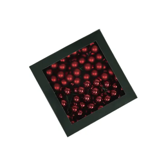 Christmas spheres 20mm autumn blonde 144pcs