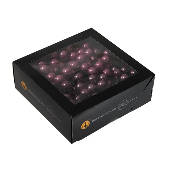 Christmas spheres 20mm orchid 144pcs