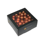 Boule de noel 30mm mandarin 72pcs