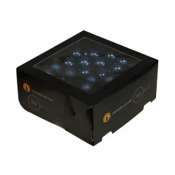 Boule de noel 30mm night blue 72pcs