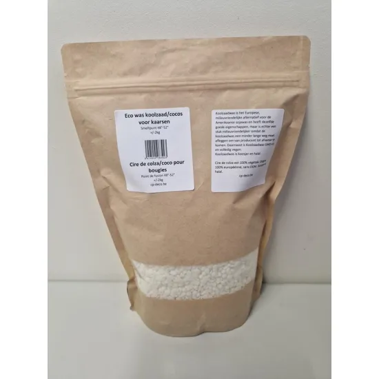Nature wax rapeseed +/-2kg