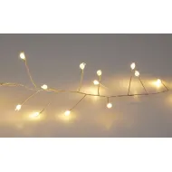 Led cluster lighting (indoors & outdoors) 960l/9.6m warm white IP44 24V/3VA