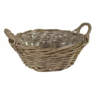 Panier en osier kubu d27 h15cm