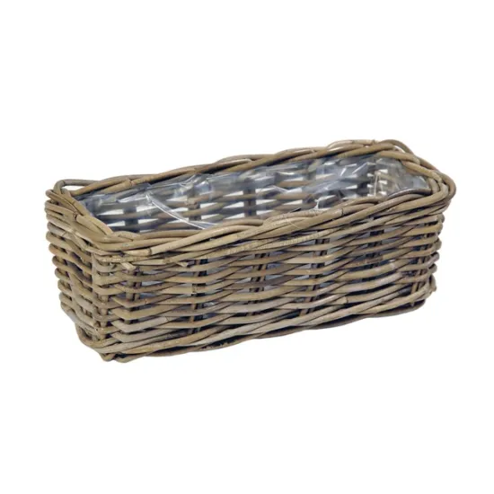 Mand riet lana 40x16x15cm
