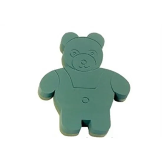 Oasis foam frame teddybeer staand 48cm 1st