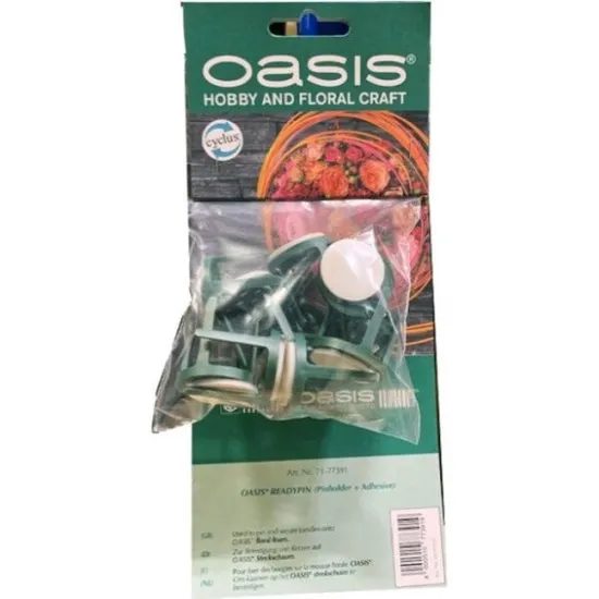 Oasis readypin (pinholder + adhesive) 10pcs