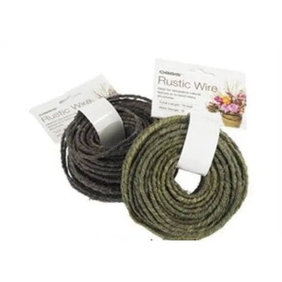 Oasis rustic wire green 21m