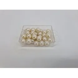 Parels 14mm champagne