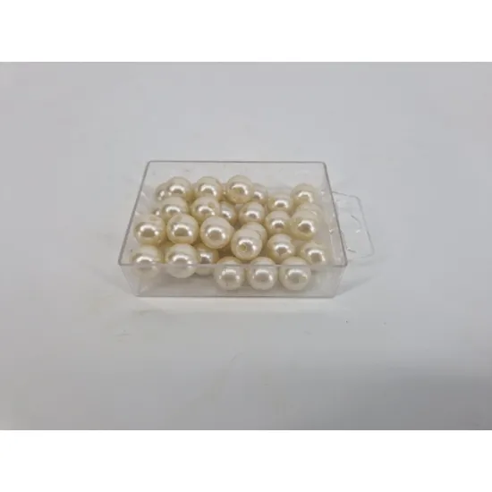 Parels 14mm champagne