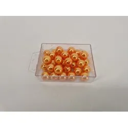 Parels 14mm oranje