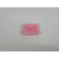 Perles 8mm rose