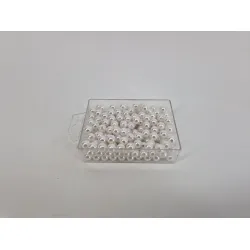 Perles 8mm blanc