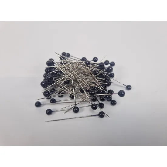Pearl pins d6xl55 black 100pcs