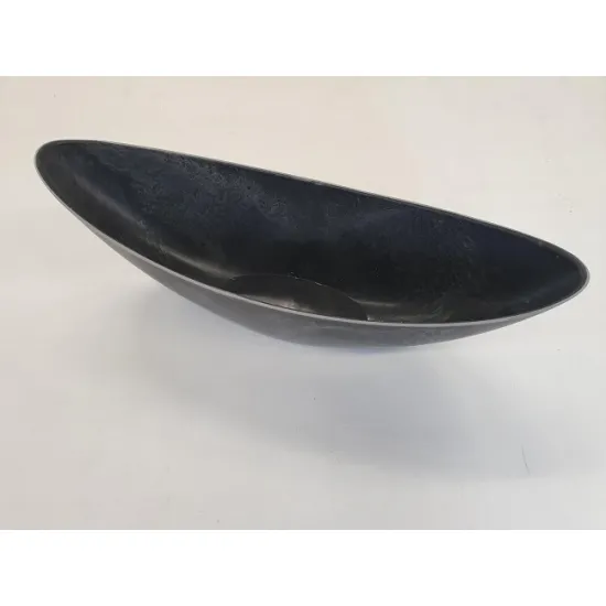 Plastic pot charroux 40x11 h13 grey