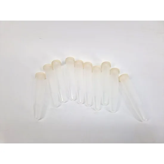 Plastic buisje (bloemflesje/pipet) 24cc 11x2cm 100st