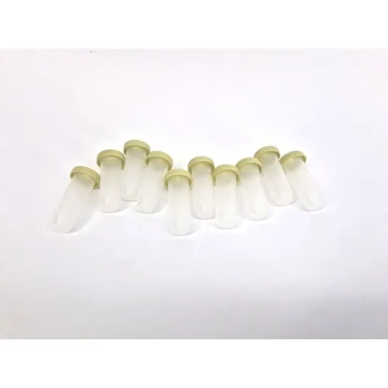 Plastic buisje (bloemflesje/pipet) 4cc 5x1.5cm 100st