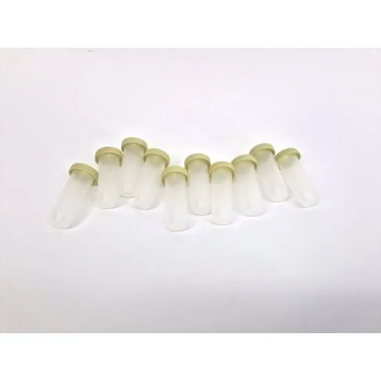 Plastic buisje (bloemflesje/pipet) 6cc 4,5x2cm 10st