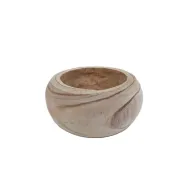 Pot paulownia natural d18x11