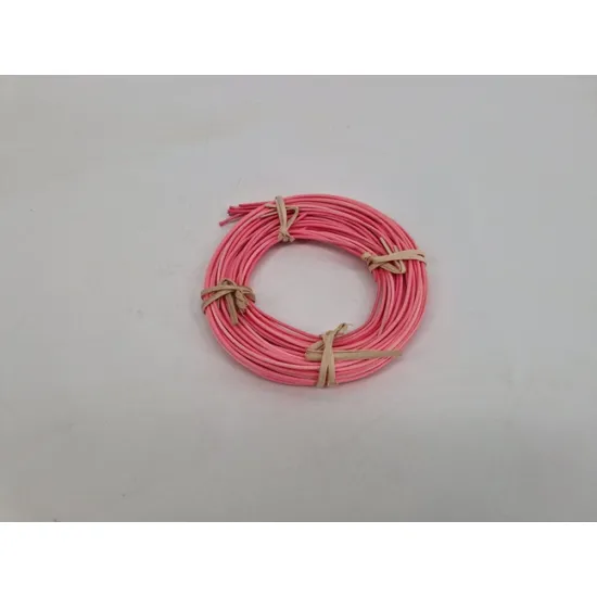 Rattan coil 1.5mm rose +/-20gr