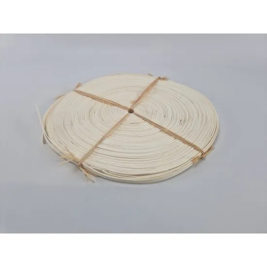 Wicker ribbon 10mm bleached +/-250gr