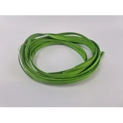 Wicker ribbon 18mm lime green +/-250gr