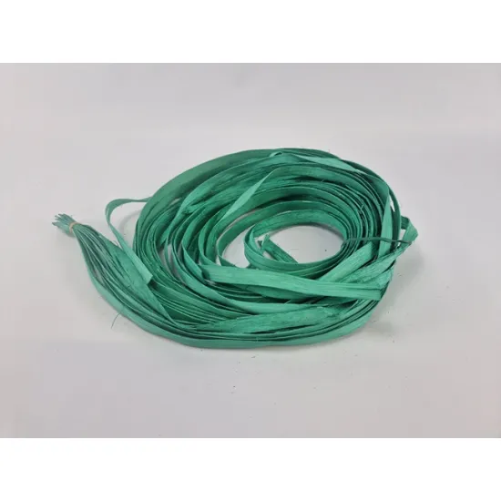 Wicker ribbon 18mm mint +/-125gr