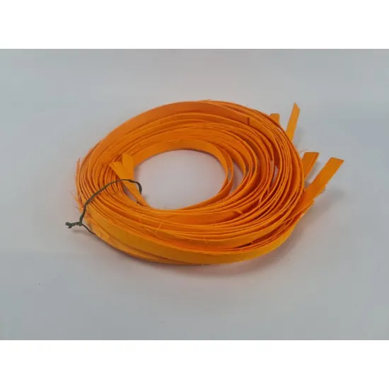 Wicker ribbon 18mm orange (apricot) +/-125gr