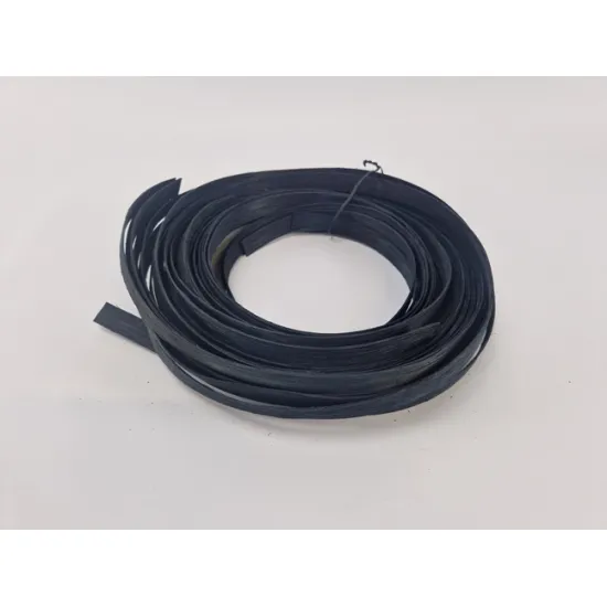 Wicker ribbon 18mm black +/-125gr
