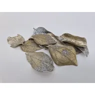 Feuille quina platinum glitter argent +/-15gr