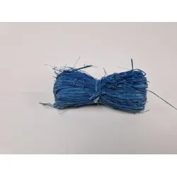 Raffia blauw +/-50gr