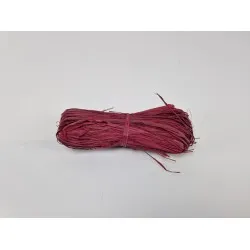Raffia bordeaux +/-50gr