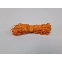 Raffia oranje +/-50gr