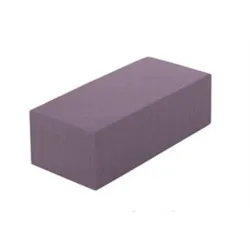 Rainbow foam blok 23x11x8cm toulouse violet 4st