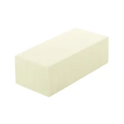 Rainbow foam blok 23x11x8cm ivory 4st