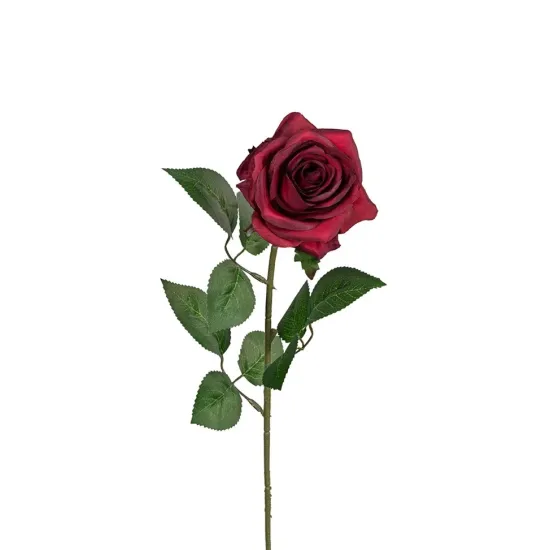 Rose 66cm dark red