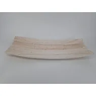 Coupe en bois white wash 63x25x9cm